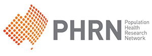Population health research network logo